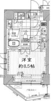 レガリス木場ステーションフロントの間取り画像