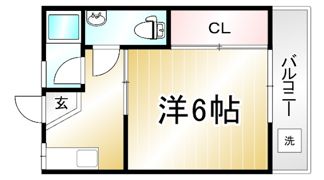 ハイツグリーンの間取り画像