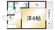 ハイツグリーンの間取り画像