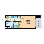 ピュアドームブライトン博多の間取り画像