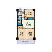 リゾンフルールの間取り画像