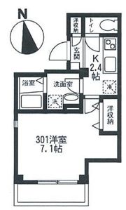 ノナ駒場の間取り画像