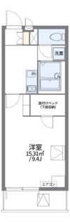 レオパレスアゼリアパークの間取り画像