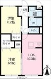 フルールの間取り画像
