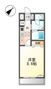 ビリーブⅠの間取り画像
