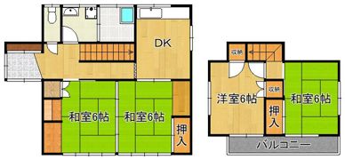 旭台3丁目・K邸の間取り画像