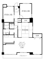 ロイヤルメゾン岩崎町の間取り画像