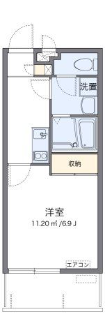 クレイノ南十字星の間取り画像