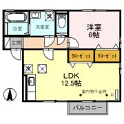 リビングタウン文京 Bの間取り画像