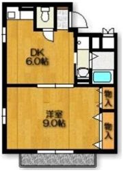 アイリス内山の間取り画像