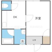Liloアパートメント鶴見の間取り画像