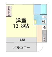 ラウェゾン北野の間取り画像
