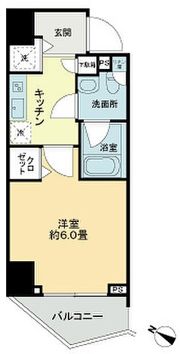 KDA SHINAGAWA OSAKIの間取り画像