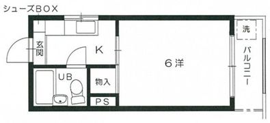 Sunny 長束の間取り画像