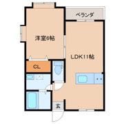 Pal立山の間取り画像