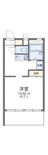 レオパレスプレシオEの間取り画像