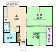 鈴木ビルの間取り画像