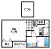 Prestige三宮東の間取り画像