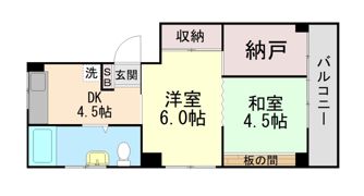 スプリングコート六甲の間取り画像
