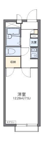 レオパレスHK寿町の間取り画像