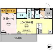 D－ROOM春日Cの間取り画像