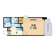 オリオンハイム西新の間取り画像