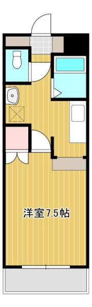 パルコート佐藤の間取り画像