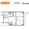 カスタリア人形町Ⅲの間取り画像