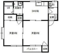メゾンピーチミラNo.2の間取り画像