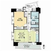 ライオンズステージ麻布の間取り画像