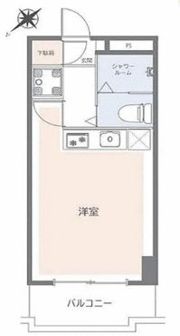 ライオンズマンション伊勢佐木町北の間取り画像