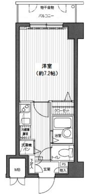 グランド・ガーラ横浜関内の間取り画像