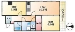 ペアシティーIIの間取り画像