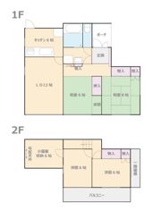 上諏訪戸建の間取り画像