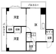 ドミシールヒルサイド本牧の間取り画像