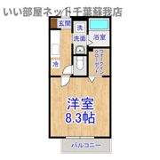 Kokuハイツの間取り画像