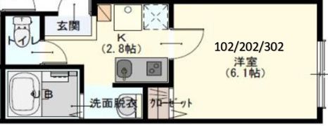 Lavie Akitsuの間取り画像