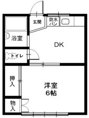 サンプラザ上大岡の間取り画像