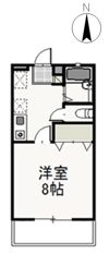 ベルクラント今の間取り画像
