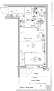 SYFORME MONZEN-NAKACHOの間取り画像
