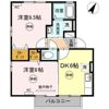 クレシェンドMの間取り画像