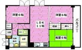ロイヤルハイツ下田弐番館の間取り画像