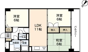 ロイヤルハイツ下田弐番館の間取り画像