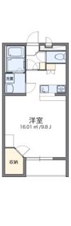 レオパレスコスモスNO7の間取り画像