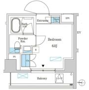 パークアクシス錦糸町スタイルズの間取り画像