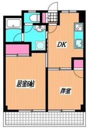 セントラルマンション武蔵野の間取り画像