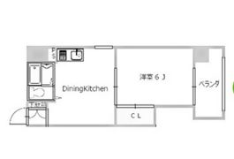 第1片山ビルの間取り画像