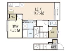 ルーツ祇園の間取り画像