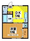 東田荘B棟の間取り画像