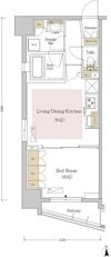アーバネックス銀座東Ⅲの間取り画像